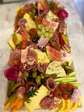 Load image into Gallery viewer, Deluxe board or bamboo platters Divine Cheese and Charcuterie