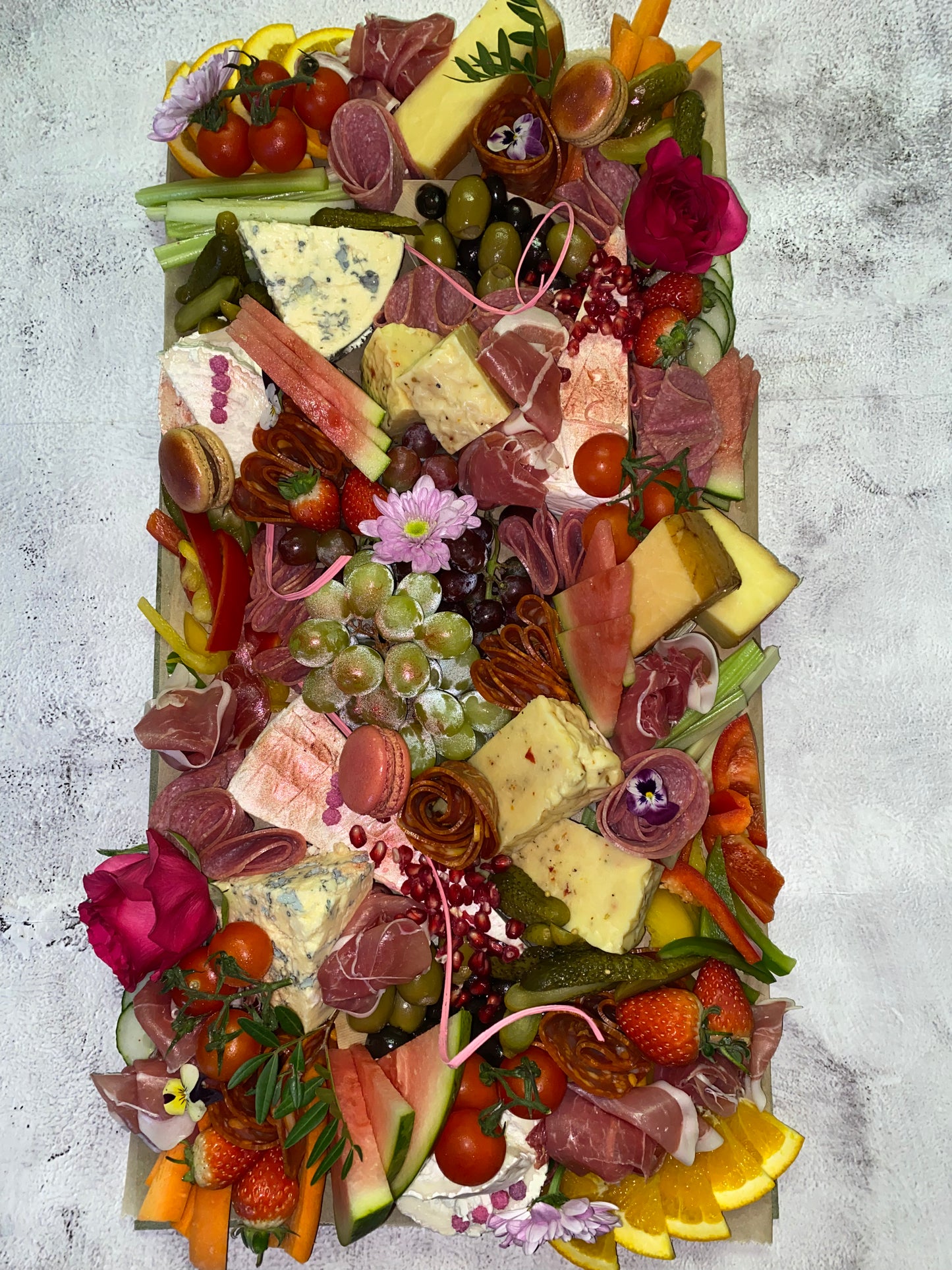 Deluxe board Divine Cheese and Charcuterie