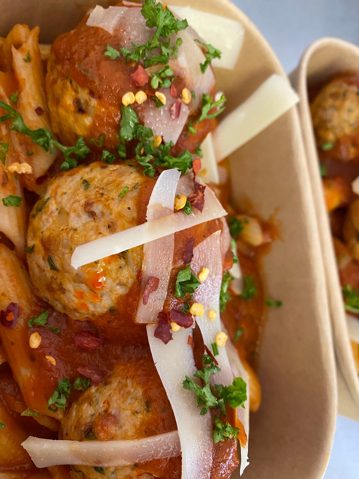 Turkey and N'duja meatballs