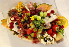 Load image into Gallery viewer, Deluxe board or bamboo platters Divine Cheese and Charcuterie