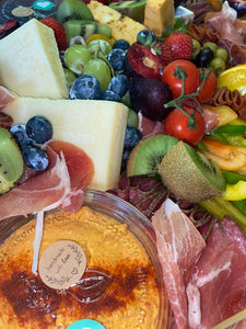 Divine Charcuterie and Cheese grazing