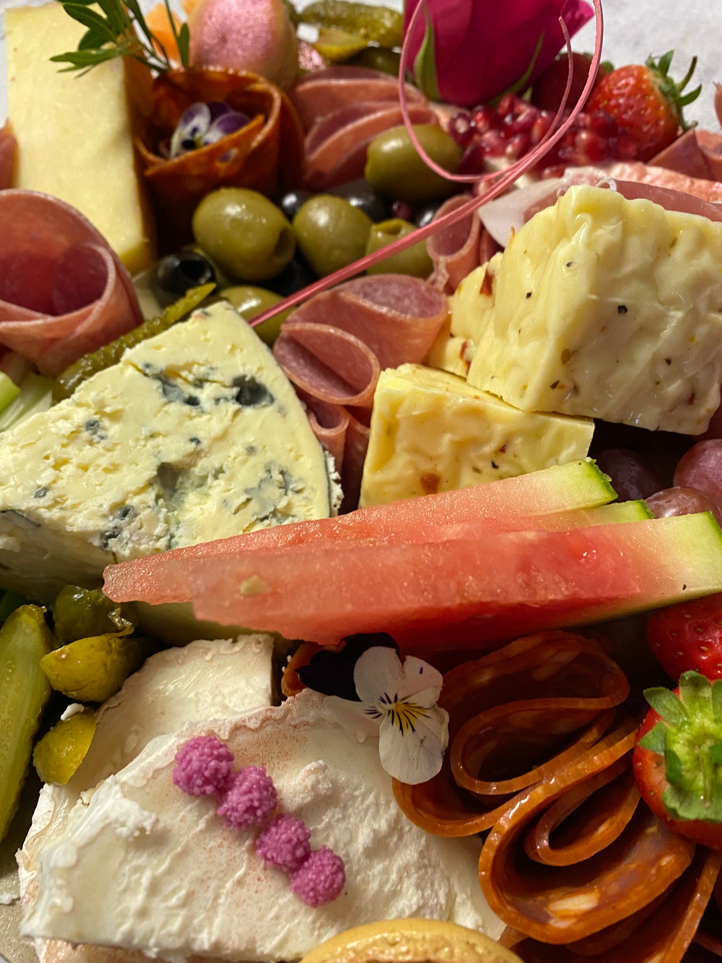 Deluxe board Divine Cheese and Charcuterie