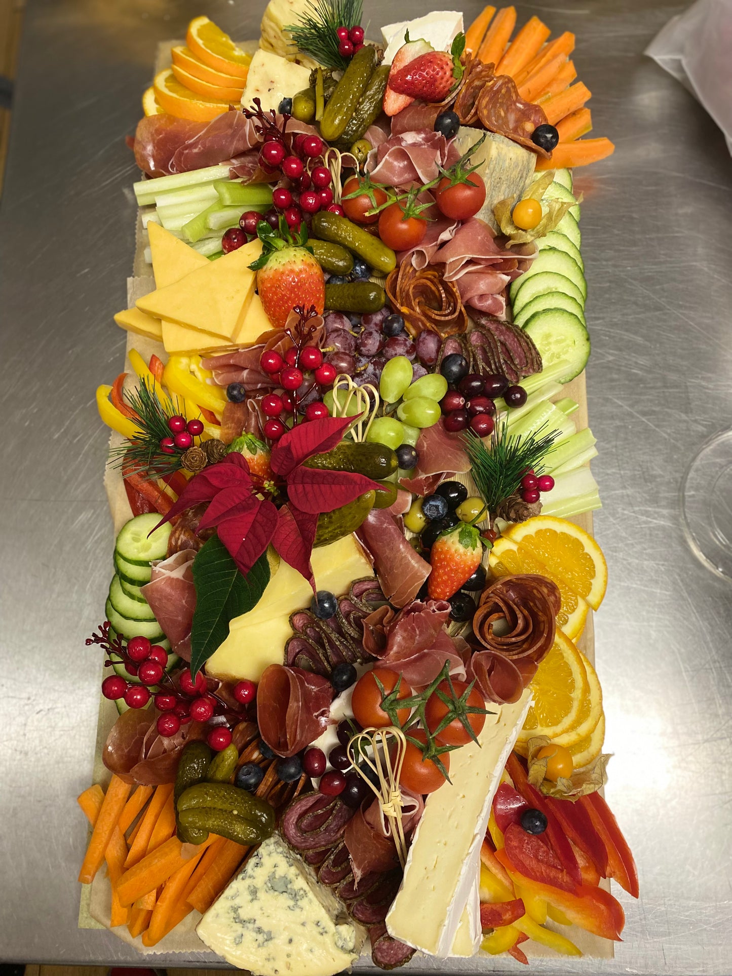 Deluxe board Divine Cheese and Charcuterie