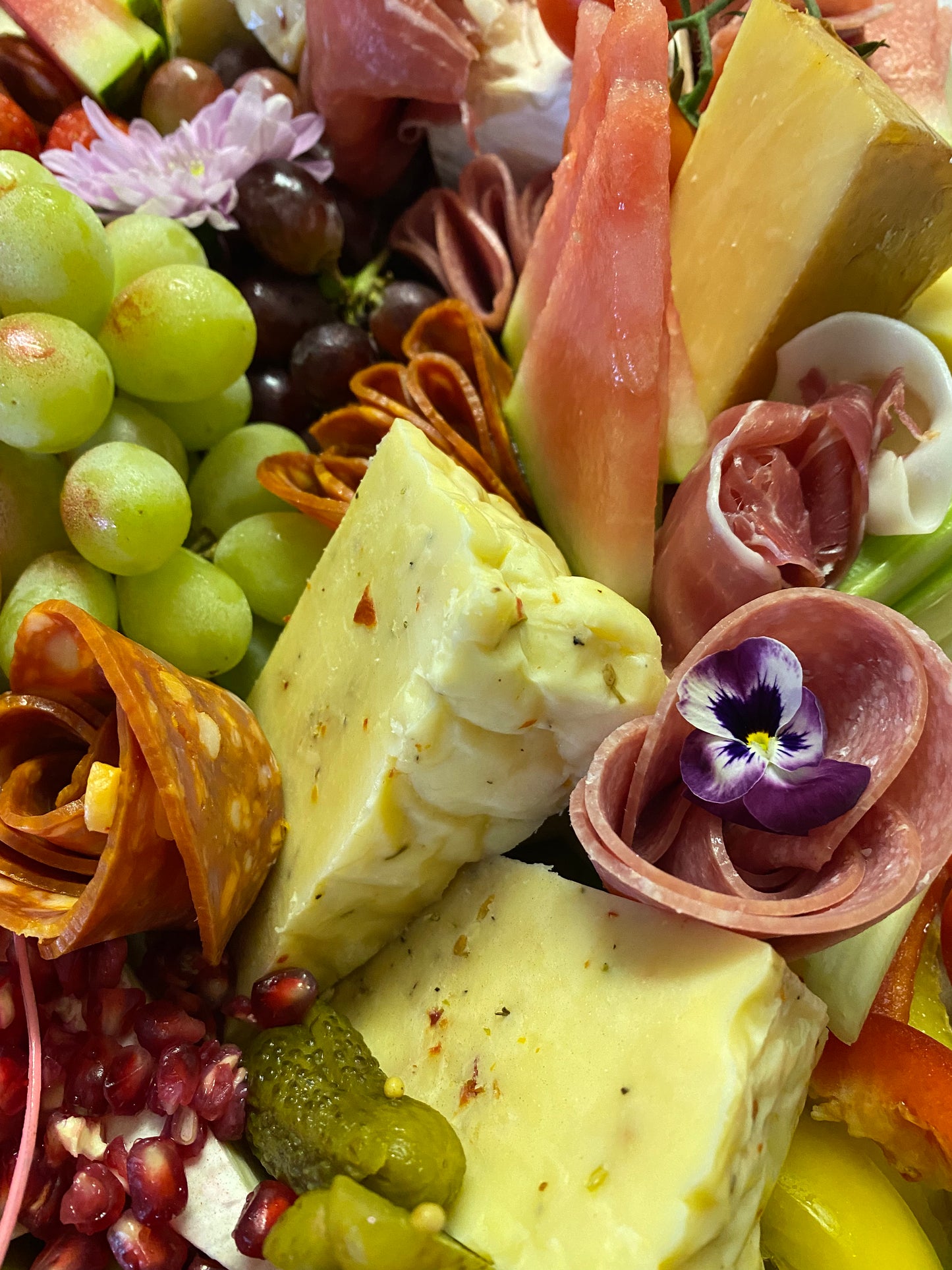 Deluxe board Divine Cheese and Charcuterie