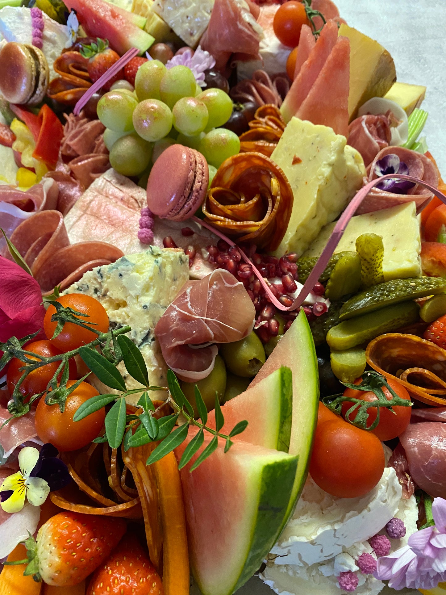 Deluxe board Divine Cheese and Charcuterie