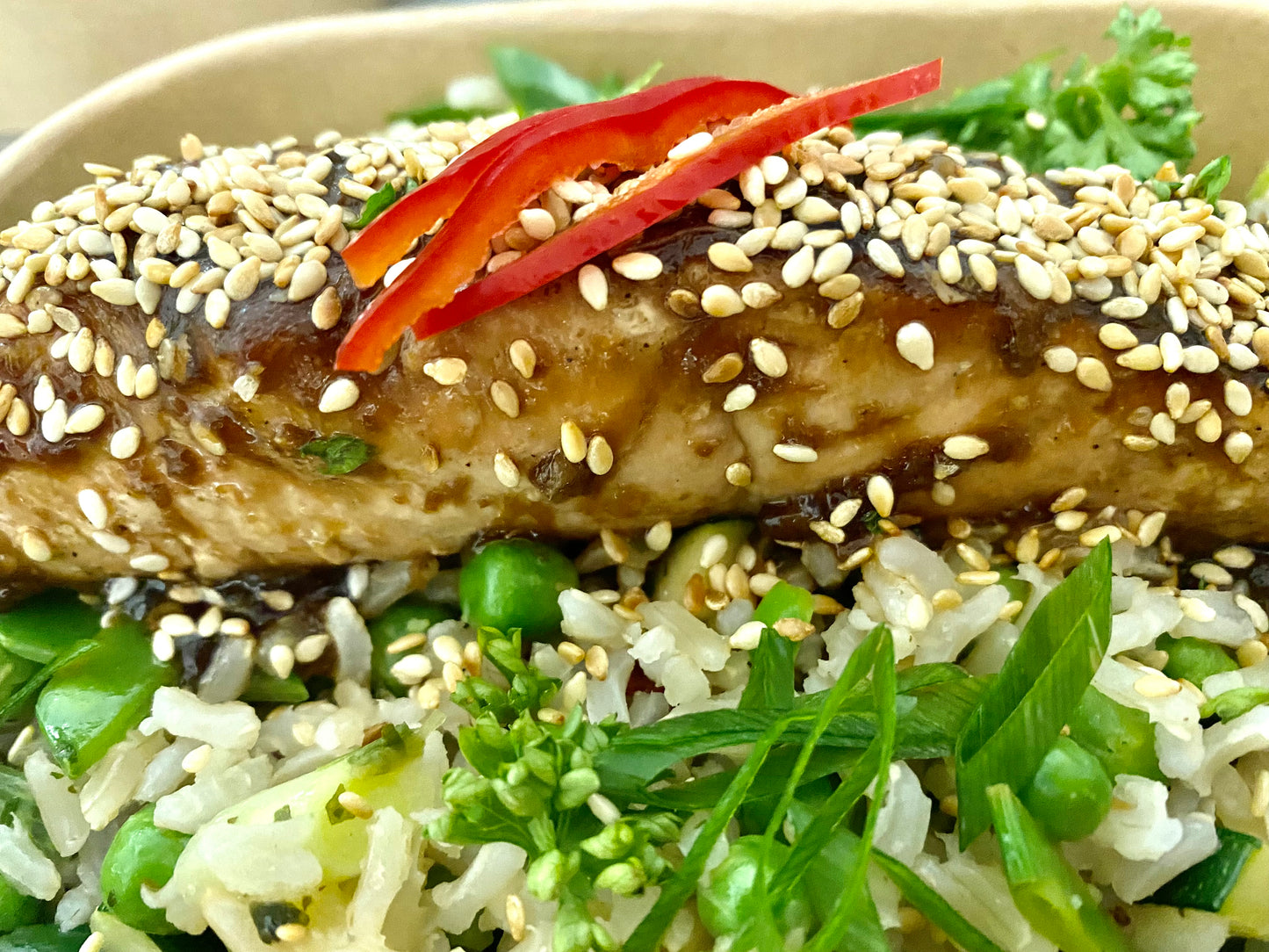 Teriyaki Baked Salmon