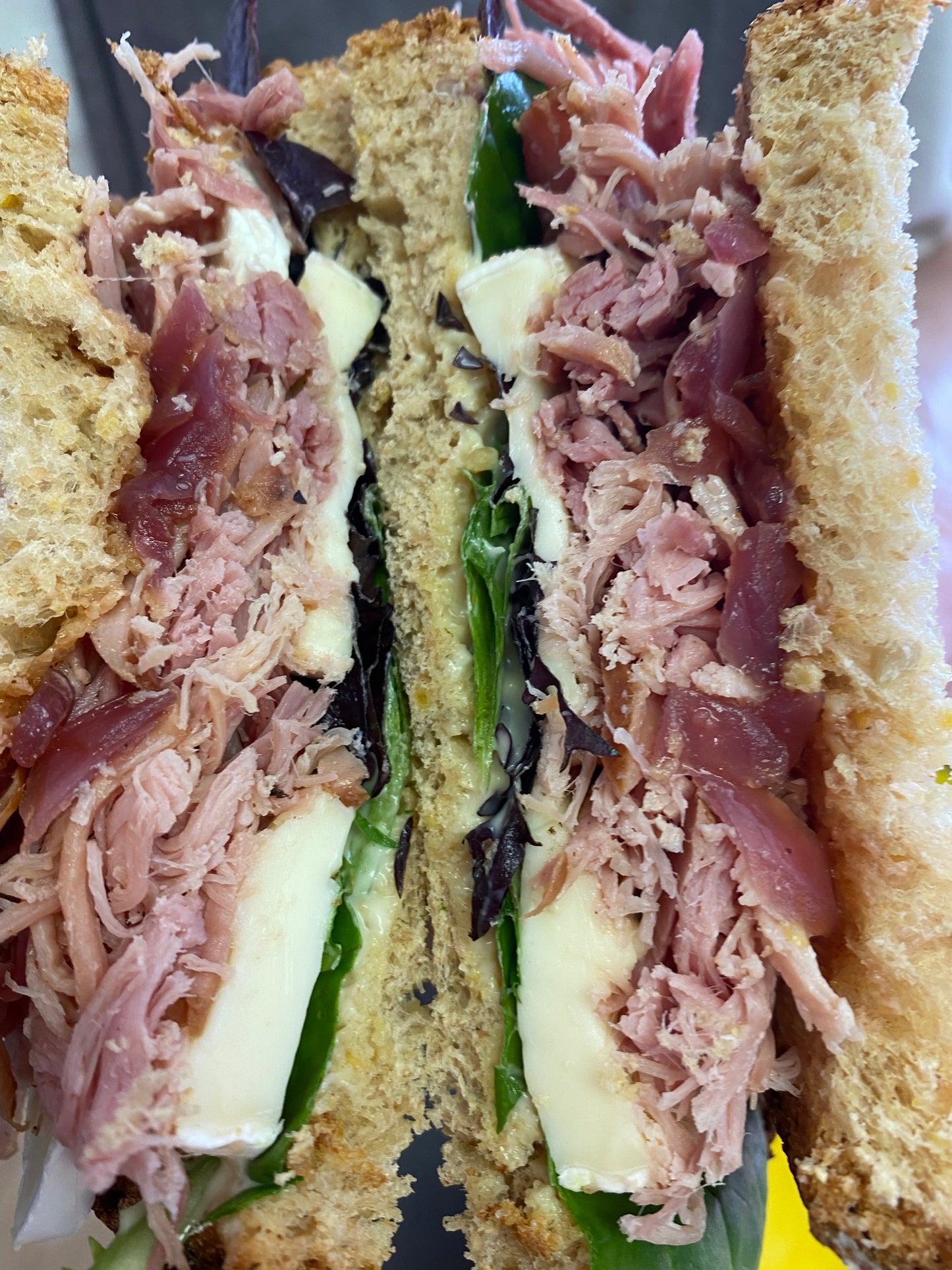 Gourmet sandwich platter