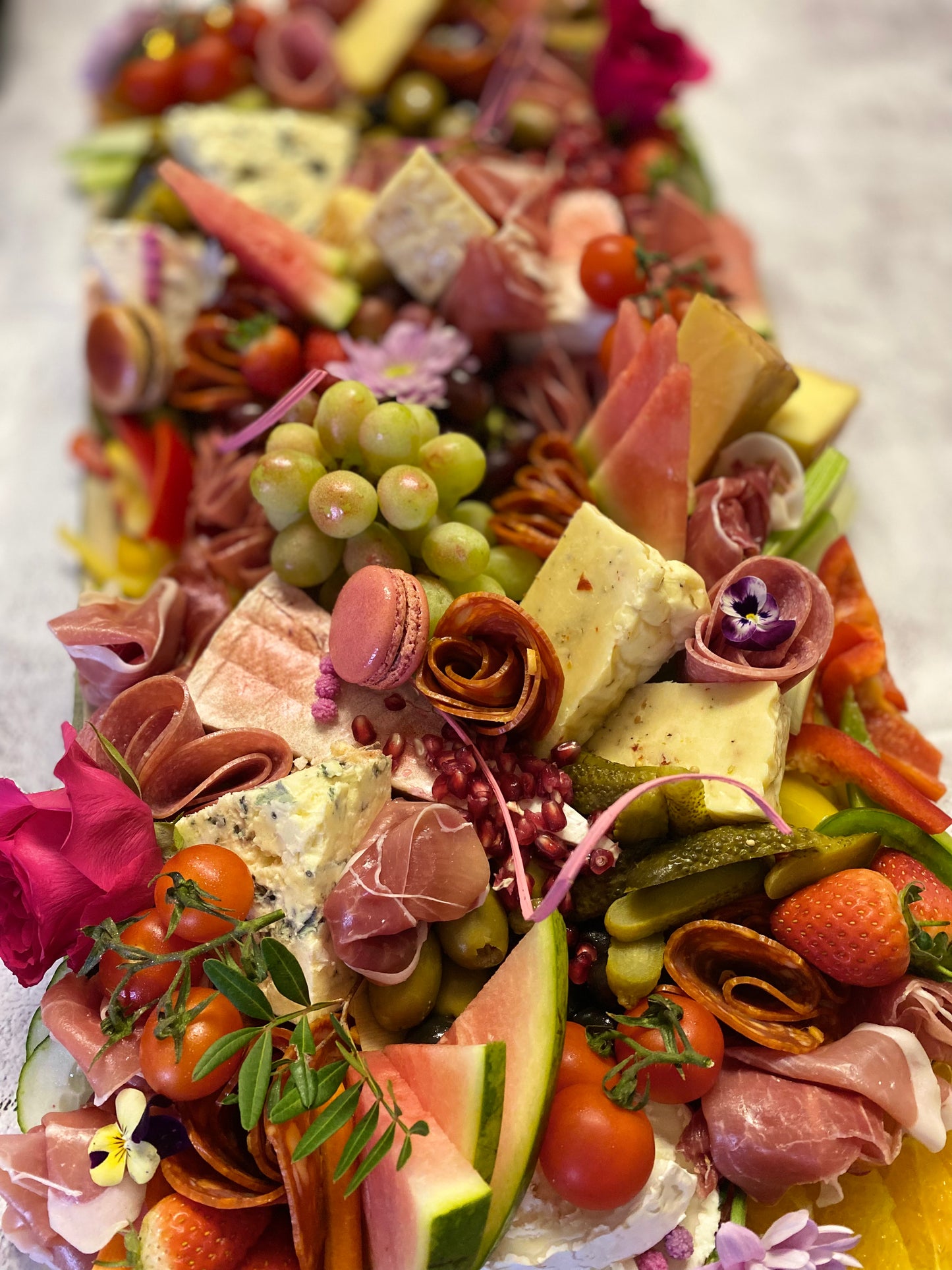 Deluxe board Divine Cheese and Charcuterie