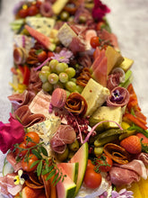 Load image into Gallery viewer, Deluxe board and bamboo platter Divine Cheese and Charcuterie
