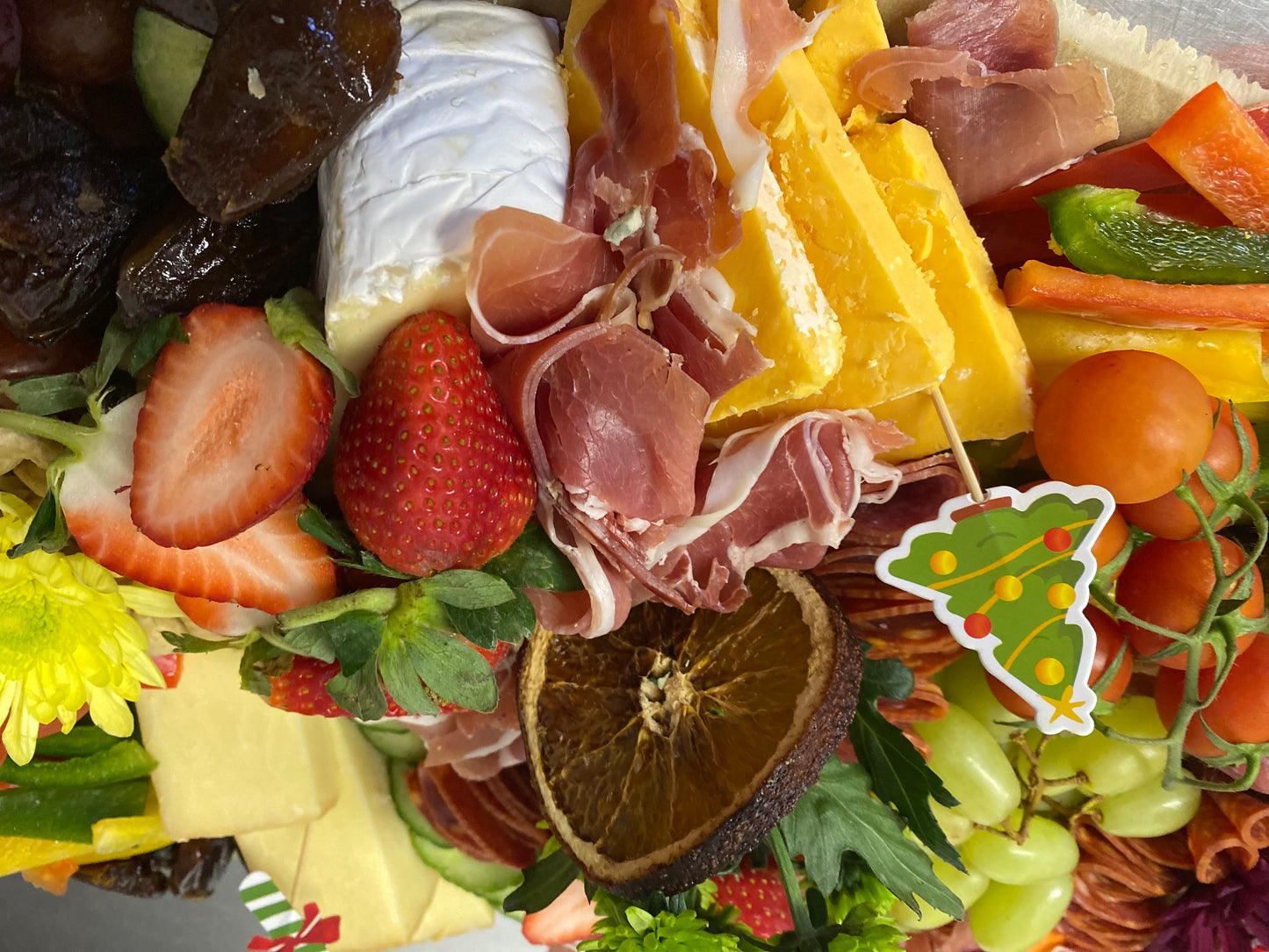 Deluxe board Divine Cheese and Charcuterie