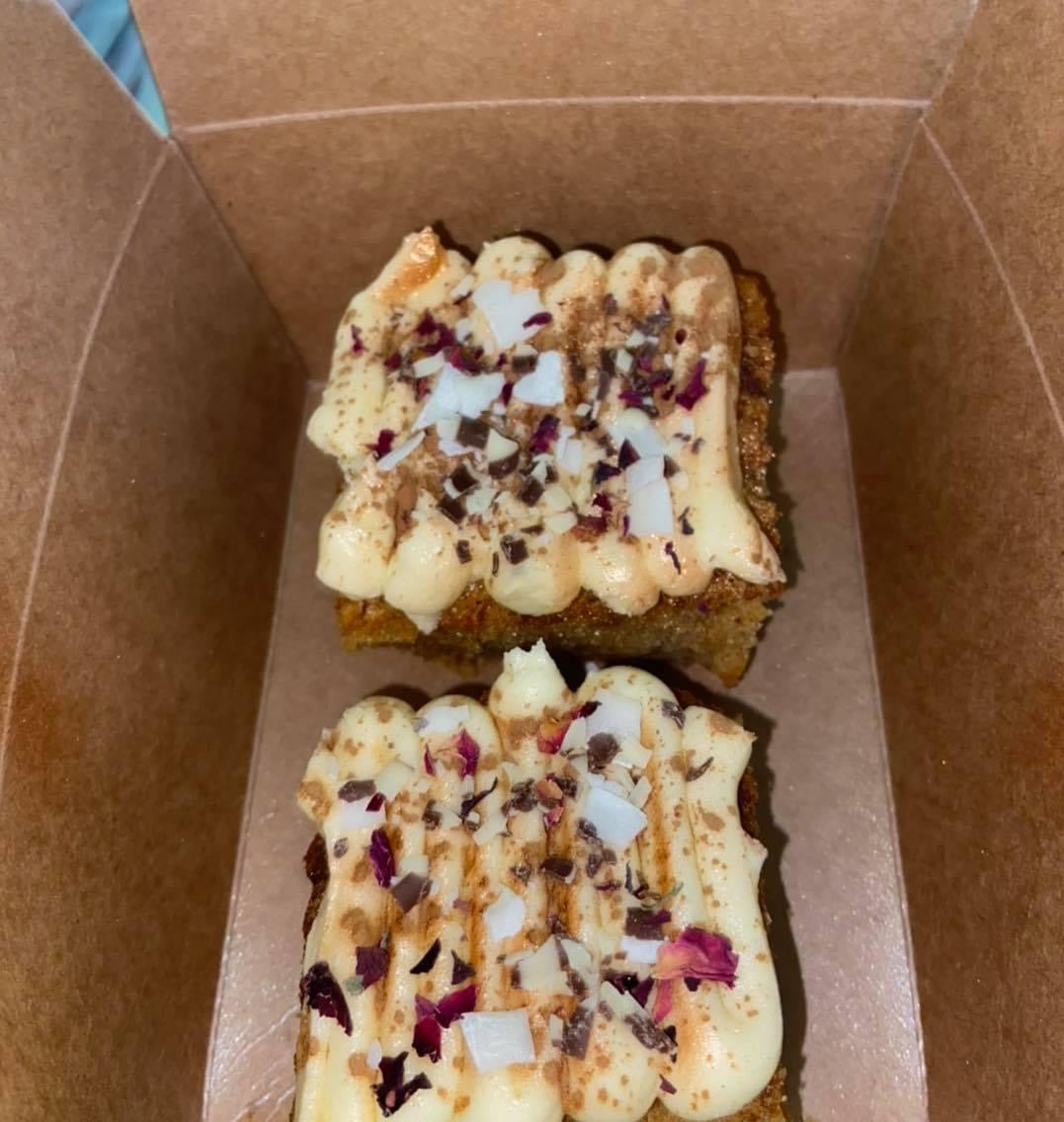 Fabulous carrot cake tray bake