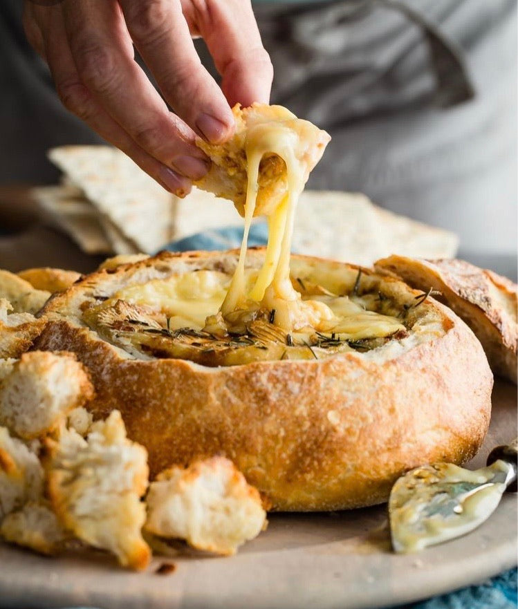 Baked Wicklow Bán Brie  tear and share platter