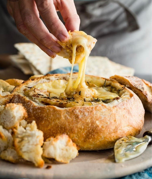 Baked Wicklow Bán Brie  tear and share platter