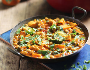 Vegetable and chickpea tagine